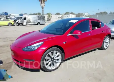 TESLA MODEL 3 2019 vin 5YJ3E1EB8KF406594 from auto auction Iaai