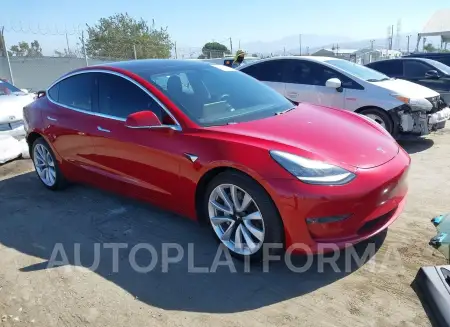 TESLA MODEL 3 2019 vin 5YJ3E1EB8KF406594 from auto auction Iaai