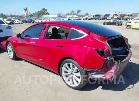 TESLA MODEL 3 2019 vin 5YJ3E1EB8KF406594 from auto auction Iaai