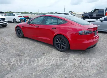 TESLA MODEL S 2021 vin 5YJSA1E68MF452682 from auto auction Iaai