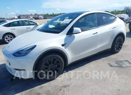 TESLA MODEL Y 2023 vin 7SAYGDEE2PA110084 from auto auction Iaai