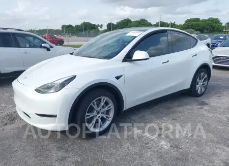 TESLA MODEL Y 2023 vin 7SAYGDEE9PF761733 from auto auction Iaai