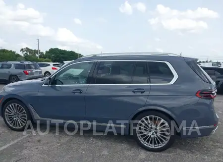 BMW X7 2024 vin 5UX23EM0XR9T09134 from auto auction Iaai