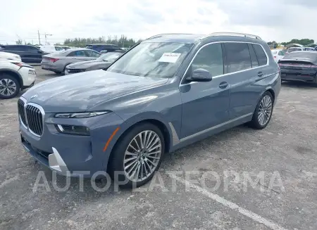 BMW X7 2024 vin 5UX23EM0XR9T09134 from auto auction Iaai