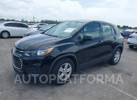 CHEVROLET TRAX 2019 vin 3GNCJKSB6KL386554 from auto auction Iaai