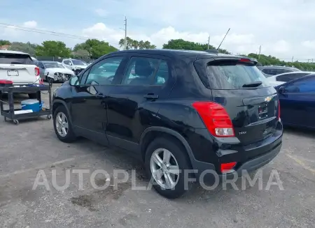 CHEVROLET TRAX 2019 vin 3GNCJKSB6KL386554 from auto auction Iaai