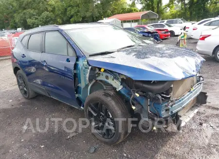 CHEVROLET BLAZER 2022 vin 3GNKBCR4XNS130658 from auto auction Iaai