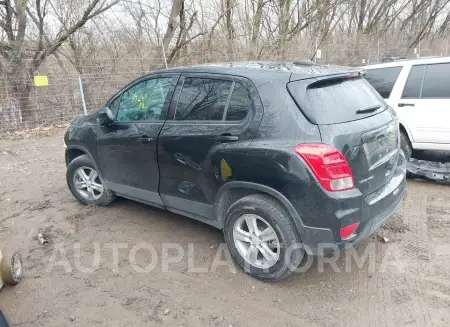 CHEVROLET TRAX 2020 vin KL7CJNSB7LB033184 from auto auction Iaai