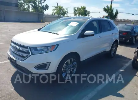 FORD EDGE 2015 vin 2FMPK3K92FBB60843 from auto auction Iaai