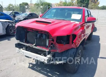 TOYOTA TACOMA 2022 vin 3TMDZ5BNXNM123998 from auto auction Iaai