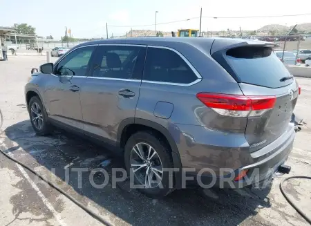 TOYOTA HIGHLANDER 2019 vin 5TDBZRFH5KS738604 from auto auction Iaai