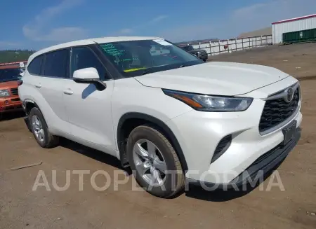 Toyota Highlander 2020 2020 vin 5TDCZRBH6LS505374 from auto auction Iaai