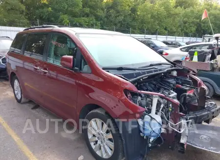 Toyota Sienna 2015 2015 vin 5TDDK3DC5FS123932 from auto auction Iaai