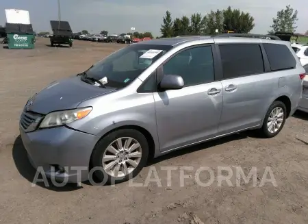 TOYOTA SIENNA 2015 vin 5TDDK3DC6FS128315 from auto auction Iaai