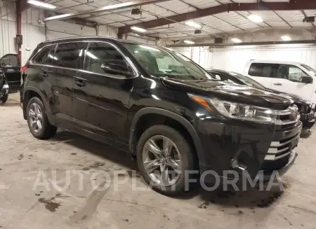 Toyota Highlander 2018 2018 vin 5TDDZRFH2JS495728 from auto auction Iaai