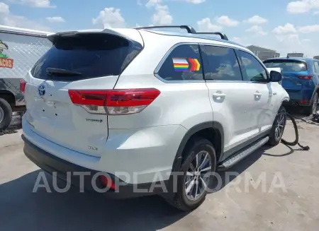 TOYOTA HIGHLANDER HYBRID 2019 vin 5TDJGRFH8KS069374 from auto auction Iaai