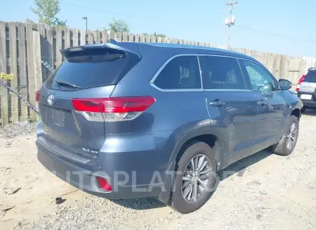 TOYOTA HIGHLANDER 2018 vin 5TDJZRFH4JS876029 from auto auction Iaai