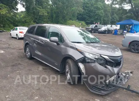 TOYOTA SIENNA 2021 vin 5TDKRKEC1MS011007 from auto auction Iaai