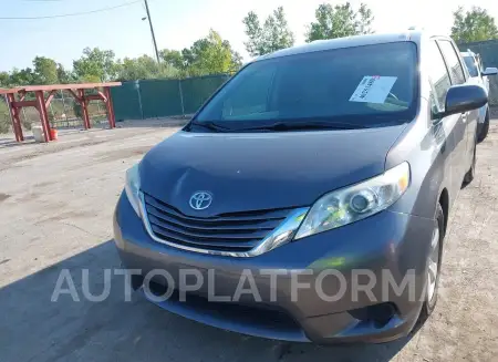 TOYOTA SIENNA 2017 vin 5TDKZ3DC0HS815375 from auto auction Iaai