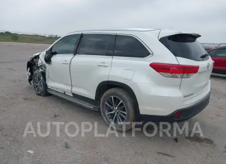 TOYOTA HIGHLANDER 2019 vin 5TDKZRFH6KS327762 from auto auction Iaai