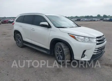 Toyota Highlander 2019 2019 vin 5TDKZRFH6KS327762 from auto auction Iaai