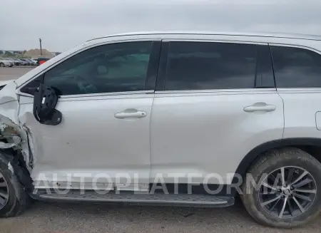 TOYOTA HIGHLANDER 2019 vin 5TDKZRFH6KS327762 from auto auction Iaai