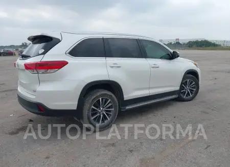 TOYOTA HIGHLANDER 2019 vin 5TDKZRFH6KS327762 from auto auction Iaai