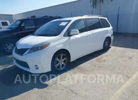 TOYOTA SIENNA 2015 vin 5TDXK3DC1FS543135 from auto auction Iaai