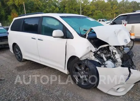 TOYOTA SIENNA 2017 vin 5TDXZ3DC8HS772104 from auto auction Iaai