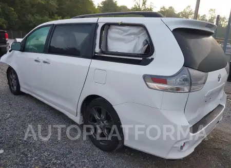 TOYOTA SIENNA 2017 vin 5TDXZ3DC8HS772104 from auto auction Iaai