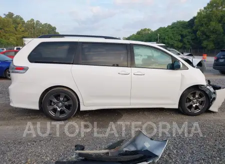 TOYOTA SIENNA 2017 vin 5TDXZ3DC8HS772104 from auto auction Iaai