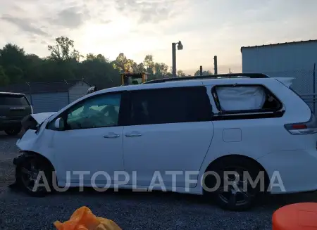 TOYOTA SIENNA 2017 vin 5TDXZ3DC8HS772104 from auto auction Iaai