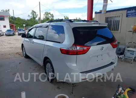 TOYOTA SIENNA 2017 vin 5TDYZ3DC1HS800457 from auto auction Iaai