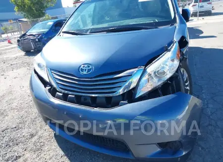 TOYOTA SIENNA 2017 vin 5TDYZ3DC5HS805869 from auto auction Iaai