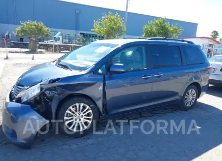 TOYOTA SIENNA 2017 vin 5TDYZ3DC5HS805869 from auto auction Iaai