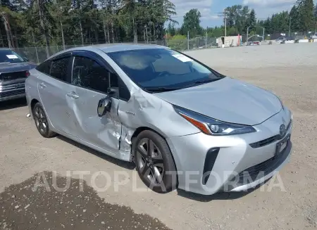 Toyota Prius 2021 2021 vin JTDKAMFU9M3139832 from auto auction Iaai