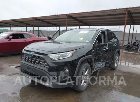 TOYOTA RAV4 HYBRID 2019 vin JTMDWRFV0KD518211 from auto auction Iaai