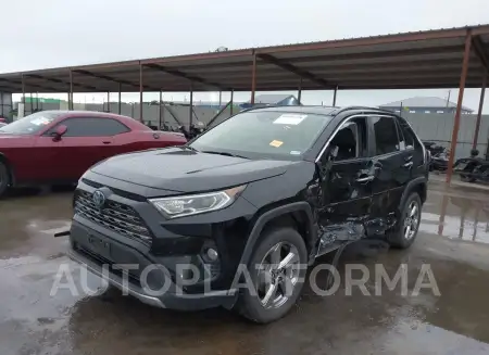 TOYOTA RAV4 HYBRID 2019 vin JTMDWRFV0KD518211 from auto auction Iaai