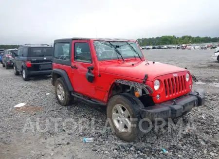 JEEP WRANGLER 2016 vin 1C4GJWAG6GL298847 from auto auction Iaai