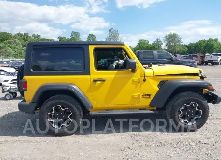 JEEP WRANGLER 2021 vin 1C4GJXAN4MW714859 from auto auction Iaai