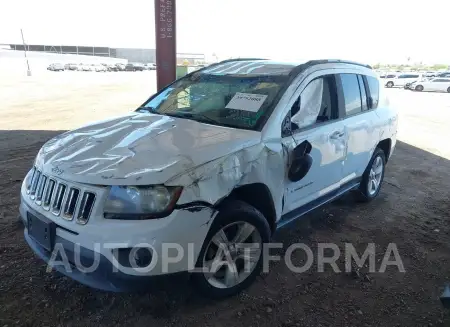 JEEP COMPASS 2016 vin 1C4NJCBA4GD722259 from auto auction Iaai