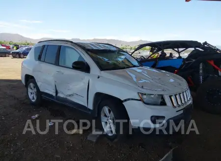 JEEP COMPASS 2016 vin 1C4NJCBA4GD722259 from auto auction Iaai