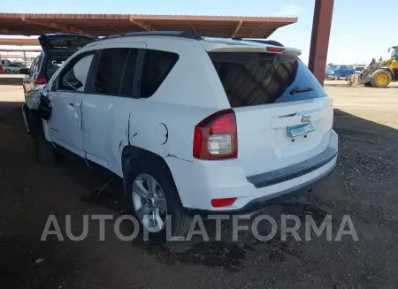 JEEP COMPASS 2016 vin 1C4NJCBA4GD722259 from auto auction Iaai