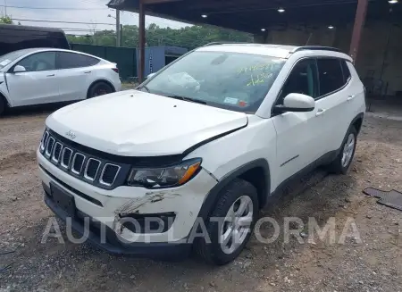 JEEP COMPASS 2019 vin 3C4NJDBB0KT812901 from auto auction Iaai