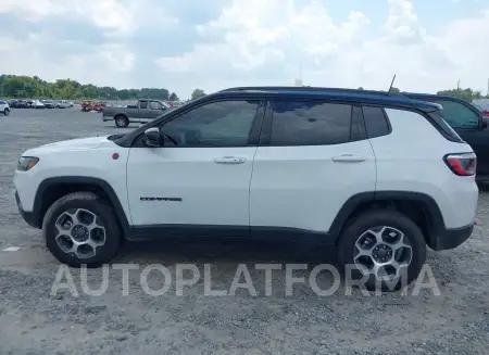 JEEP COMPASS 2022 vin 3C4NJDDB9NT162452 from auto auction Iaai