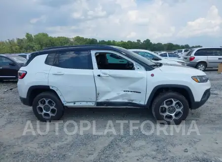 JEEP COMPASS 2022 vin 3C4NJDDB9NT162452 from auto auction Iaai