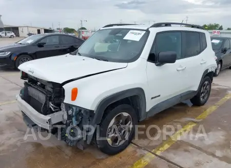 JEEP RENEGADE 2017 vin ZACCJAAB3HPE43488 from auto auction Iaai