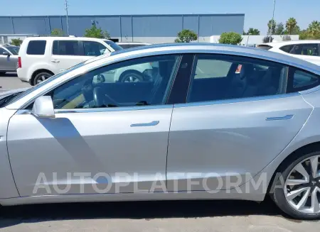 TESLA MODEL 3 2018 vin 5YJ3E1EA0JF003473 from auto auction Iaai