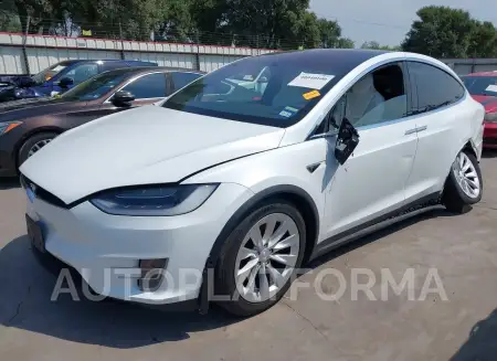 TESLA MODEL X 2016 vin 5YJXCBE29GF014485 from auto auction Iaai