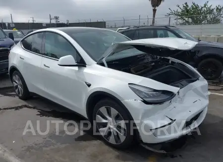 TESLA MODEL Y 2021 vin 5YJYGDEE6MF217795 from auto auction Iaai